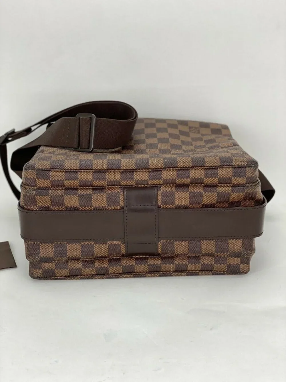 Louis Vuitton Bag Damier Ebene Canvas Naviglio Shoulder Messenger Bag